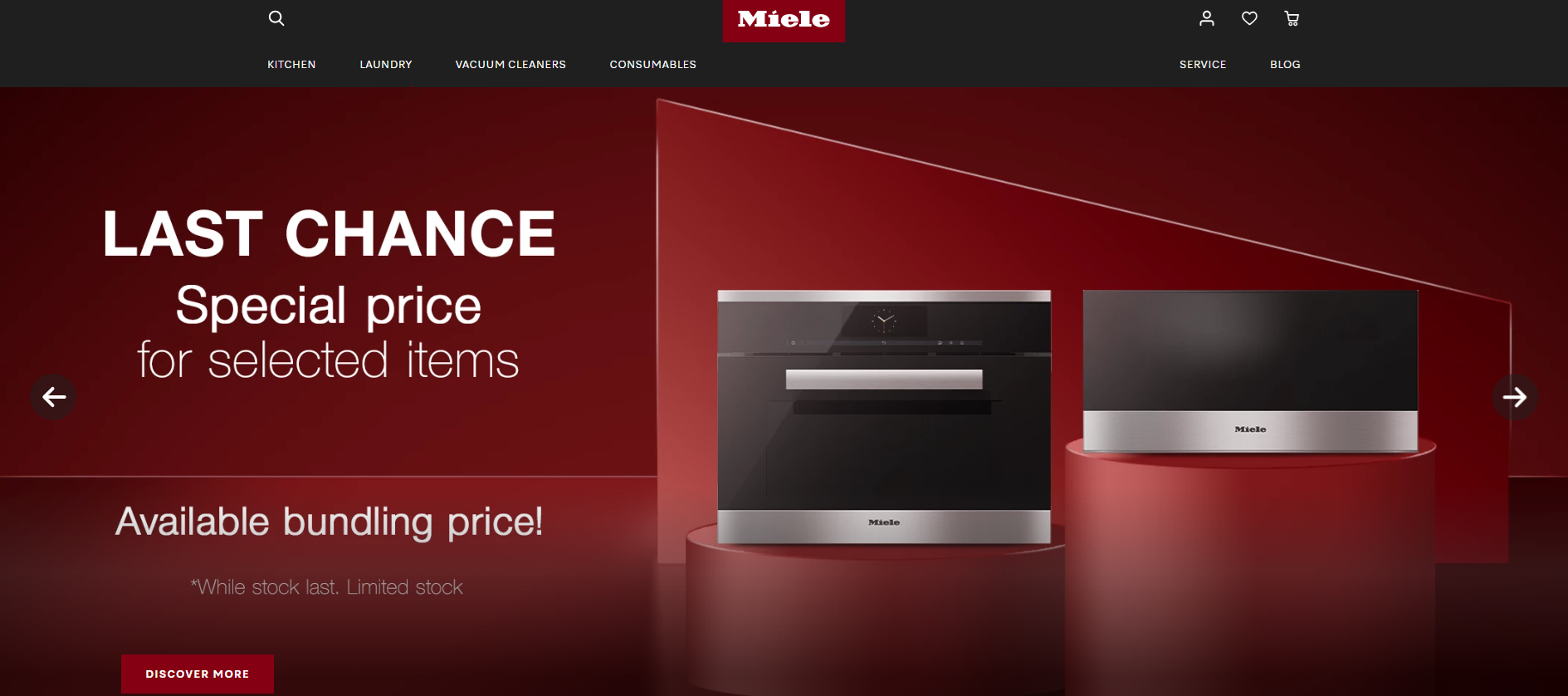 Thumbnail Miele Ecommerce
